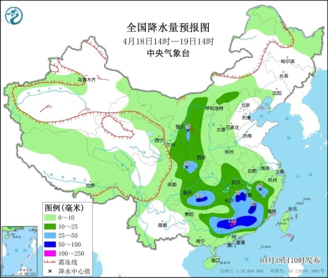 明天北京西部和北部有阵雨